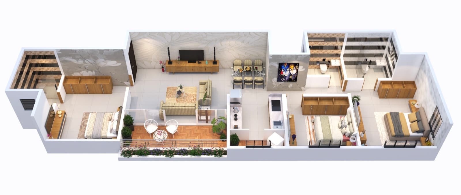 2 BHK 3D