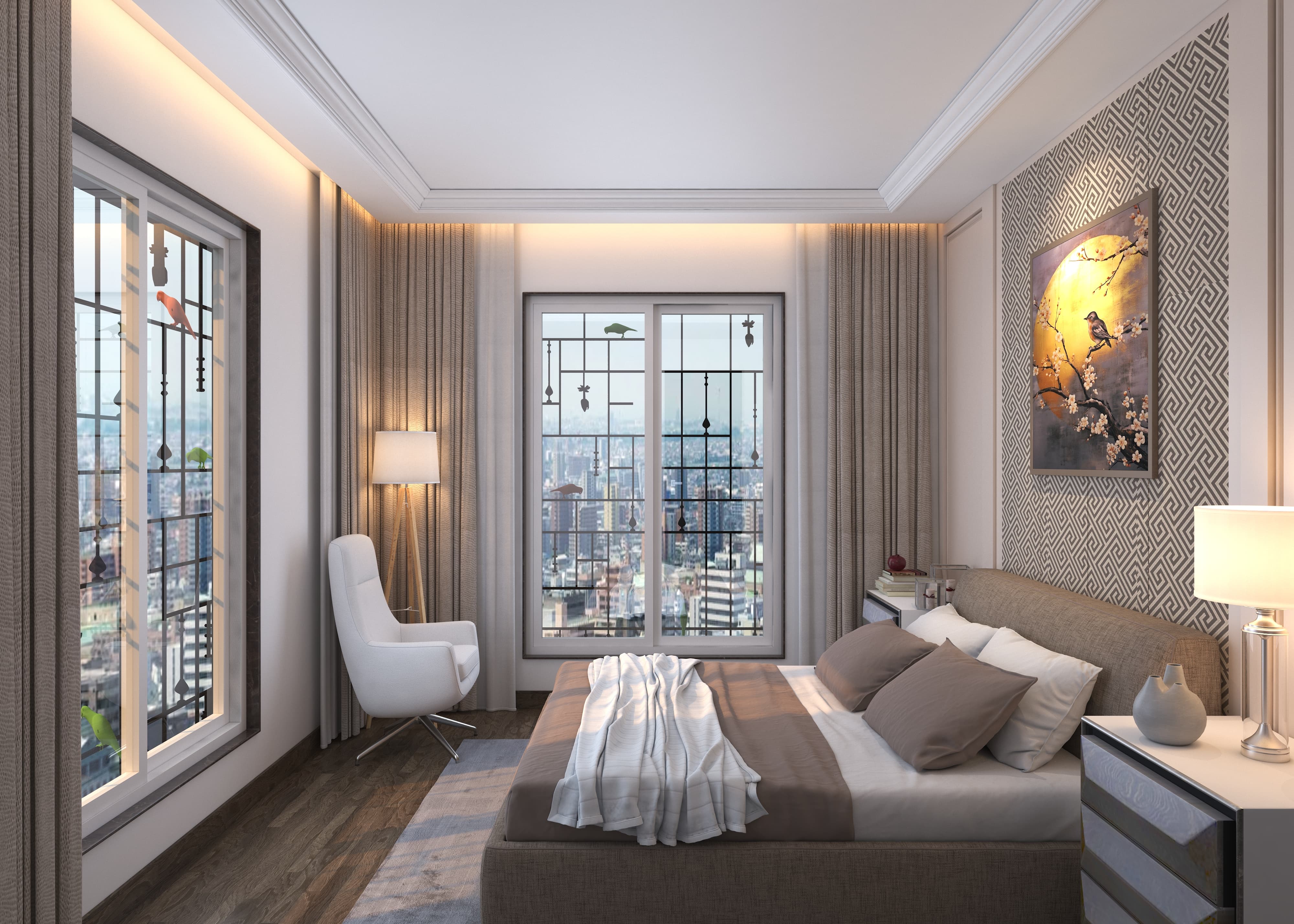 Bedroom interior